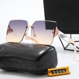 mens sunglasses designer hexagonal double bridge fashion UV glass lenses with leather case 2660 , Sun Glasses For Man Woman 6 Colour Optional Triangular signature xx