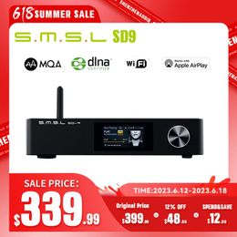 Player Smsl Sd9 Mqa Hifi Network Music Player Sd9 Support Dsd, Wav Ape,flac Aiff, Mp3 Desktop Player