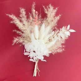 Dried Flowers Mini Grass Dry Bouquet Home Decoration Preserved Whole For Wedding Decor Real Natural Floral