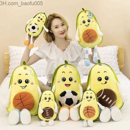 Stuffed Plush Animals 35cm cute avocado doll plush toy children soft stuffed animal dolls fruit toys high quality birthday gifts Z230629