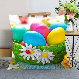 Cushion/Decorative Arrival Easter Decoration Case High Quality Satin Fabric Decorative Cover Wedding Decorative