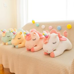 30cm Cute unicorn plush toy unicorn Doll Decoration Throw Pillow home furnishings children's gifts wholesale and retail