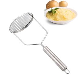 3 PCS Potato Masher Heavy Duty Stainless Steel Integrated Masher Kitchen Tool Wire Masher for Potatoes Beans or Fruit & Vegetables