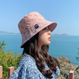 Double Sided Korea Style Cotton Bucket Hat for Women