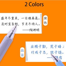 Pens 36 pcs/lot Kawaii Dog Erasable Gel Pen Cute 0.5mm black/blue ink Neutal pens School Office Writing Supplies Stationery gift