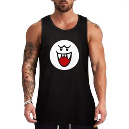 Men's Tank Tops Resting Boo Face Top Men's Fitness T-shirt Gym Clothes Man Men Clothings