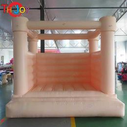 outdoor activities 10x10ft 13x13ft outdoor Inflatable Wedding Bouncer white Bounce House Birthday party Jumper Bouncy Castle for rental-7