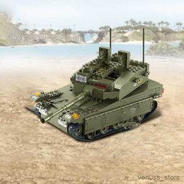 Blocks Military Vehicles Tank Sets SWAT Army City Model Building Blocks Kids Toys Classic World War R230629