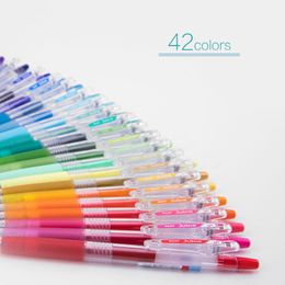 Pens PILOT JUICE Colour Gel Pen 6/12 Colour Set LJU10EF 0.5MM Metal Colour Press Waterbased Pen Hand Account for Students