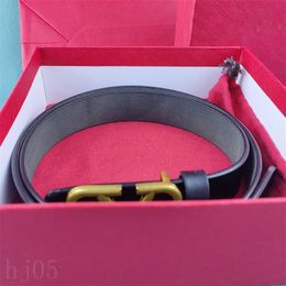 Luxury belt for man designer fashion belt western retro brass ceinture waistline size adjustable wide about 2.5cm v buckle orange ladies belt business PJ016 C23