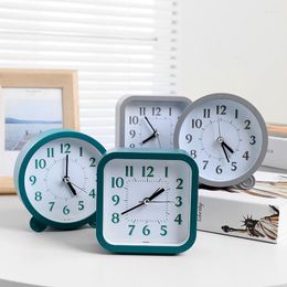 Table Clocks Simple Wind Home Decoration And Watches Students Lazy Jump Second Mute Alarm Clock Children'S Bedroom Desk