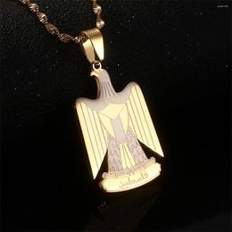 Pendant Necklaces Palestine Necklace For Men Women Arabic African Stainless Steel Amulet