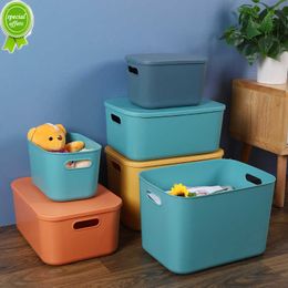 New Sundry Desktop Storage Box Snack Storage Basket Plastic Cosmetic Home Organising Box Facial Mask Kitchen Storage Box