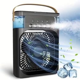 Cooling Fan Water Cooling Fog Five Spray USB Fan Desktop Humidifier Student Dormitory Office Household Air Cooler