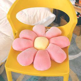 Cushion/Decorative Daisy Cute Sofa Flower Throw Cushion Girly Room Decor Bedroom Soft Elastic Floor Pad Living Room Decor