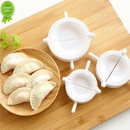 Dumplings Tool Easy DIY Dumpling Plastic Mold Dough Press Ravioli Molds Cooking Pastry Chinese Food Jiaozi Maker Kitchen Tool