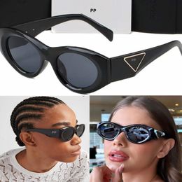 Luxury Designer Sunglasses for women fashion pradd Eyeglasses Goggle Outdoor Beach Sun Glasses For Men 9 Colour Optional Triangular signature