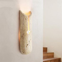 Wall Lamp Modern Natural Stone Art Living Room Corridor Stairs El Study Dining Simple Decorative Light Fixtures