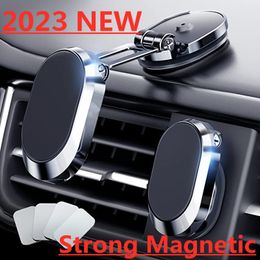 2023 Magnetic Car Phone Holder Magnet Smartphone Mobile Stand Cell GPS Support For iPhone 13 12 XR Xiaomi Mi Huawei Samsung LG