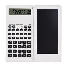 Calculators Portable 6.0 Inch Calculator Writing Tablet Smart LCD Graphics Handwriting Pad Board Drawing Tablet USB Rechargeable Foldable