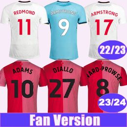 2023 24 ADAMS ARMSTRONG Mens Soccer Jerseys 22 23 ROMEU ARIBO WARD-PROWSE REDMOND DJENEPO ELYOUNOUSSI DIALLO WALCOTT Home Away Football