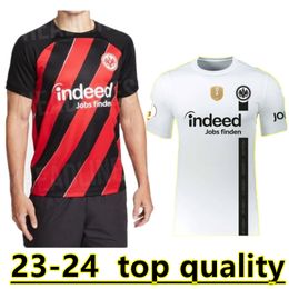 23/24 Eintracht Frankfurt Soccer Jerseys 2023 M.GOTZE KOSTIC SOW KLAMMERS HINTEREGGER KAMADA BORRE shirt RODE ACHE MAN Football Uniform 888888