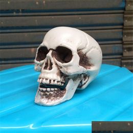 Other Festive Party Supplies Halloween Skl Prop Scary Simation Plastic Decor Skeleton Props For Haunted House Roombreak Bar Jk1909 Dh4Rh
