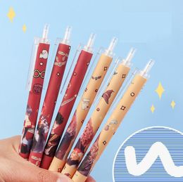 Pens 36 pcs/lot Creative Magic Erasable Press Gel Pen Set Cute 0.5mm Neutral Pens Stationery Gift Office School Supply wholesale