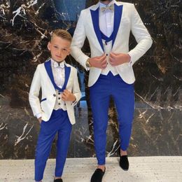 Men's Suits Adults Three Pieces Slim Fit Suit Set Paisley Boy Tuxedo For Party Formal Stylish Men