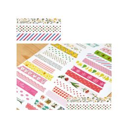 Adhesive Tapes 2016 Nice Printing Washi Tape 32 Designs Vintage Lace Dotty Cheque Cartoon Series Masking Kd1 Drop Delivery Office Sch Dhclg