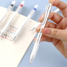 Pens DM911A Pressstyle Gel Pen Simple ST Nib Signature Pen Student Exam Speacil Writing Supplies