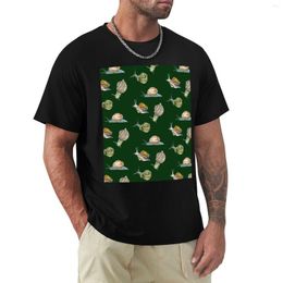 Men's Polos Slippery Snails 2 T-Shirt Boys Animal Print Shirt Sweat Shirts Mens Vintage T