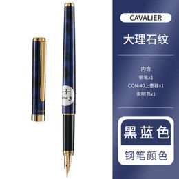 Pens Japan PILOT Cavalier Fountain Pen Metal Rod Marbled 1Pcs/Lot