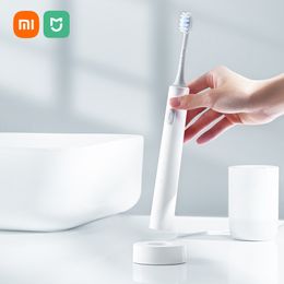 XIAOMI MIJIA Original Sonic Electric Toothbrush T301 Wireless Ultrasonic Teeth Vibrator Whitening Oral Hygiene Cleaner Brush