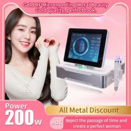 Hot sales Most Advanced Fractional Microneedle RF Fractional Cold Hammer Stretch Mark Scar Acne Remove Beauty machine