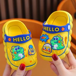 Sandals Children Shoe Baby Boys Indoor Slippers Summer Kids Cartoon Sandals Toddler Beach Shoes Girls Cute Sandals Free Shippig 230628