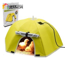 Reptile Supplies 1Pcs Electric Chick Brooder Heating Cover Cage Heater Chicken Warmer Easy To Instal Convenient Time Saving 230628