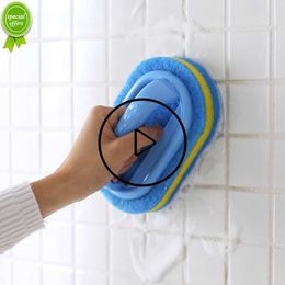 Cleaning Brush With Handle Kitchen Sponge Wipe Thickening Bathroom Tile Cleaning Sponge Household Stain Removal Clean Tools