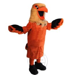 High Quality College Sport Hawk Mascot Costume Custom fancy costume Anime Full Body Props Outfit