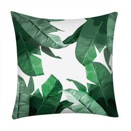 Cushion/Decorative Cactus Leaf Banana Print Case Kids Room Decoration Fashion Sofa Car Cushion Cover