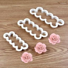 Baking Moulds Rose Cutting Mould Suit Large Medium And Small Sugar Turning Mantou Cake Steamed Rolls Modelling Tool