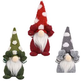 Christmas Decorations Swedish Santa Gnome Doll Ornament Toy Home Xmas Decor Party Supply Props For Jk2010Xb Drop Delivery Garden Fes Dh7Mo