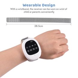 Baby Monitor Camera Wireless Bedwetting Alarm Potty Training Watch with Wristband for Kids Elder Care Vibration Sound Reminding 230628