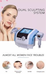 2024 Hot Selling Laser Machine Dual Operating System Cooling Head with Split Micro RF Machine for Anti aging Skin Firming Surface Lifting