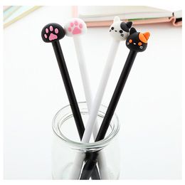 Pens 60pcs Kawaii Gel Pen Cute Cat and Claws Pens for School Office Supplies Students Writing Kids Korean Stationary Gift Items Bulk