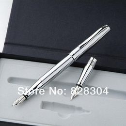 Pens pen Duke 209 Double Nibs Steel Body Fountain Pen Brand New Office writing gift pen Free shipping