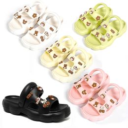 Sandals slipper ventilate women Black White Pink Green Yellow womens Waterproof Shoes