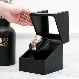 Jewellery Pouches Upgrade PU Watch Winder Motor Shaker Automatic Mechanical Shakers Accessories Adjustable Electric Winding Watches Boxes
