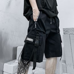 Mens Shorts Summer Men Harajuku Streetwear Casual Mans Cargo Fashion Techwear Japanese Korea Hip Hop y2k Punk Male Clothing 230629