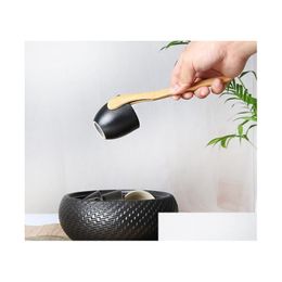 Tea Scoops Wooden Tweezer Bacon Clip Tongs Bamboo Kitchen Salad Food Toast 18Cm Xb1 Drop Delivery Home Garden Dining Bar Teaware Dhaqt